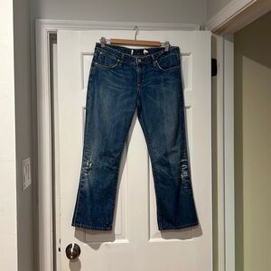 Cropped vintage Paper Denim & Cloth Jeans